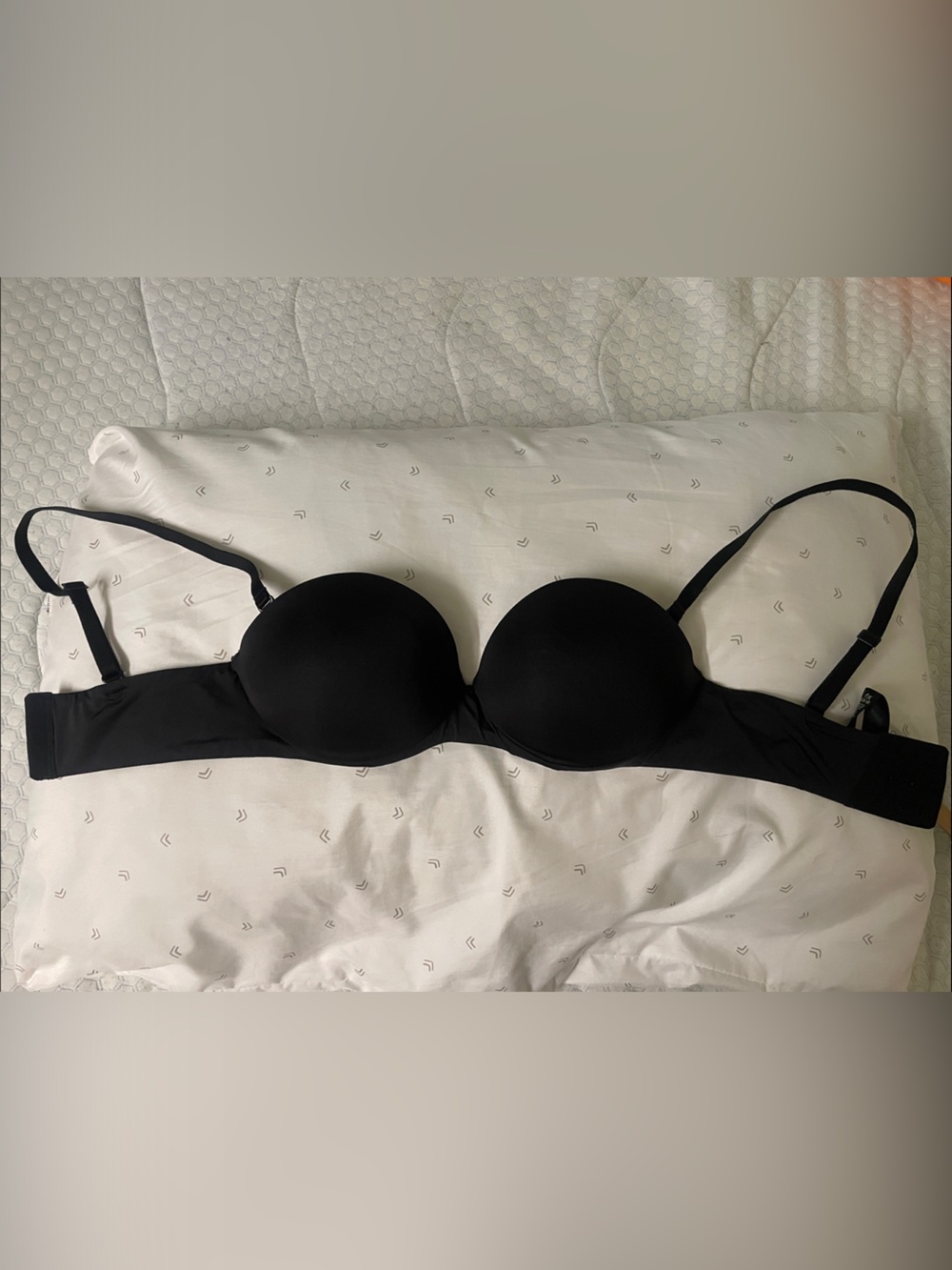 SKIMS Black Smooth Underwire T-Shirt Bra